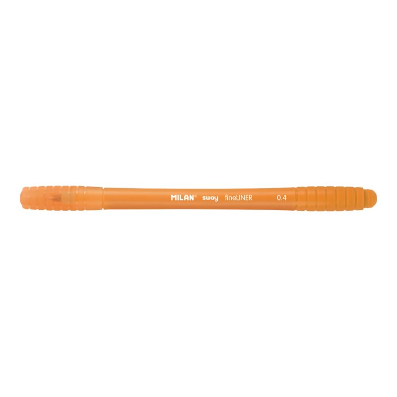 Rašiklis SWAY FINELINER 0.4mm oranžinis 0610041632 MILAN, R01-6398