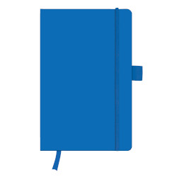 Užrašų knygutė su guma A5 96l langeliais, mėlyna 11369097 HERLITZ, B03-698