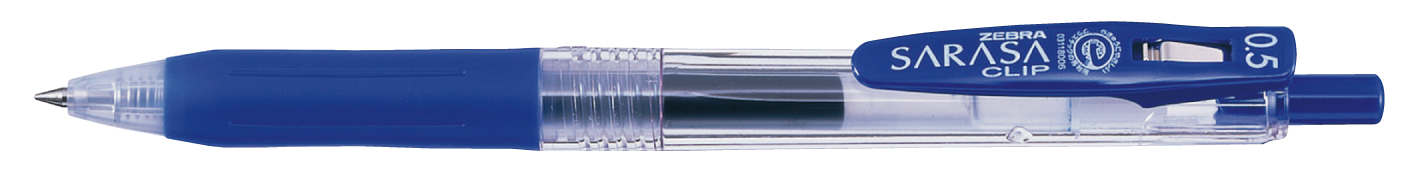 R02-309 Automatinis rašiklis SARASA CLIP 0.5mm mėlynas 14312 ZEBRA/12