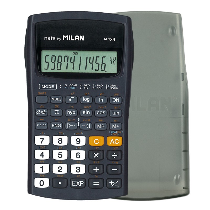 Skaičiavimo mašinėlė su funkcijomis 159010KBL MILAN, T01-206