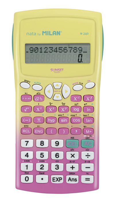 Skaiciavimo mašinėlė su funkcijomis 159110SNPBL MILAN, T01-250