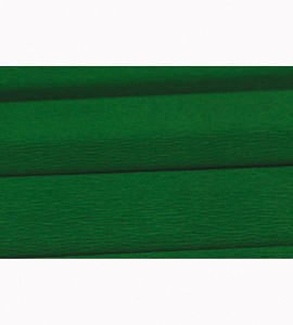 Krepinis popierius 50cmx2m tamsiai žalias 170-1610 FIORELLO, B06-664