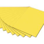 Popierius 50x70cm 300g citrinų geltona 6112+11111 FOLIA, B06-8603