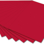 Popierius 50x70cm 300g raudonas 6118+11111 FOLIA, B06-8610