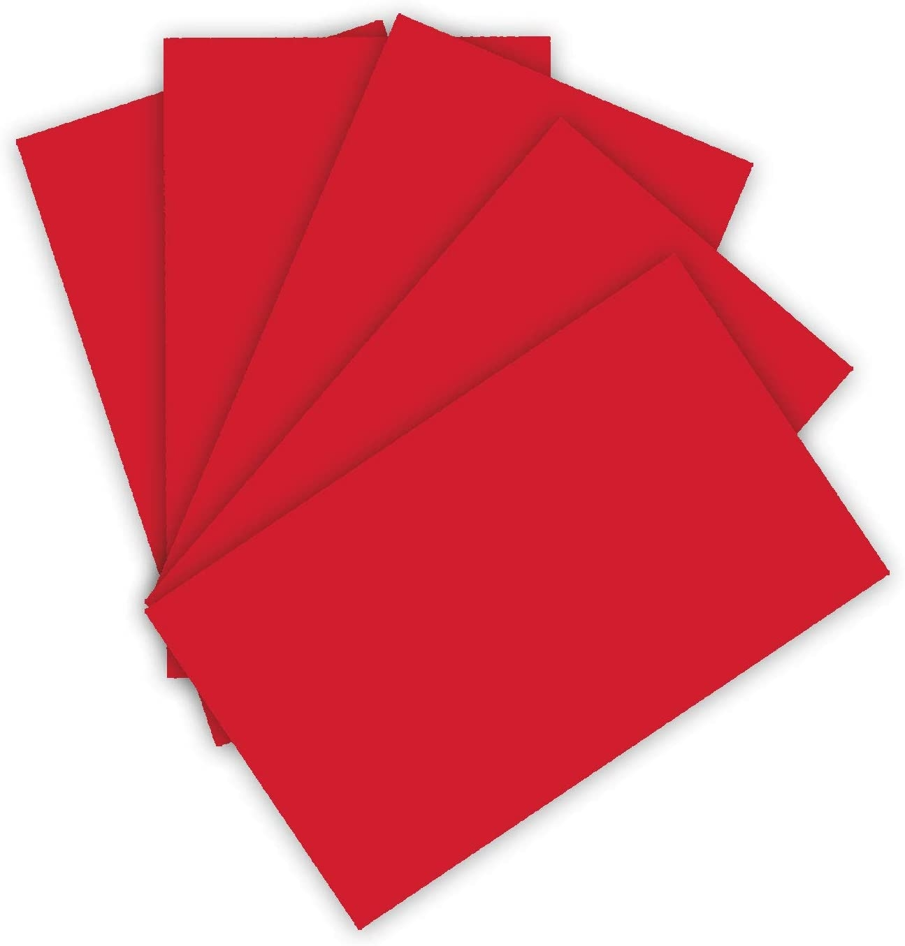 Popierius 50x70cm 300g raudonas 6120+11111 FOLIA, B06-8609