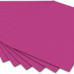 Popierius 50x70cm 300g tamsiai rožinis 6121+11111 FOLIA, B06-8612
