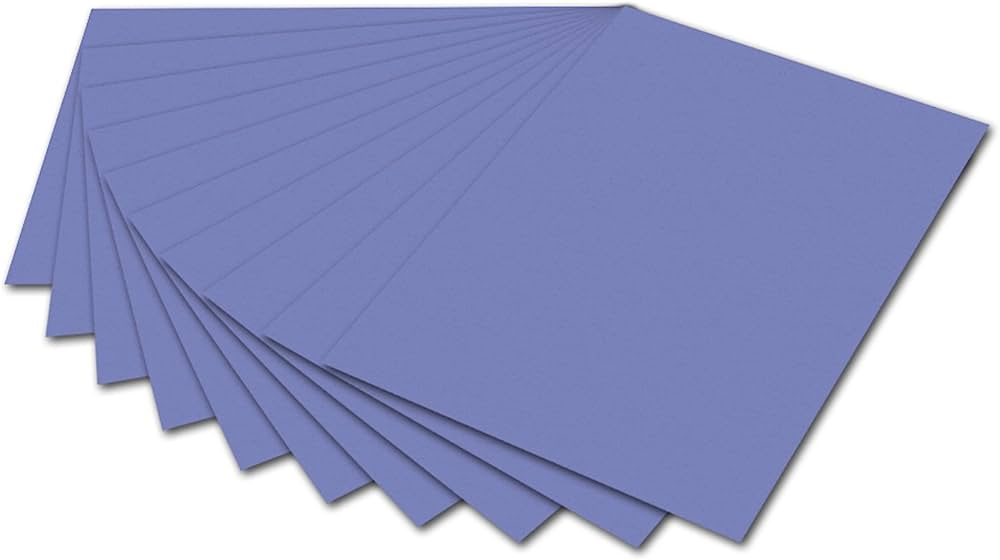 Popierius 50x70cm 300g violetinis 6137+11111 FOLIA, B06-8613