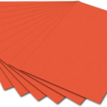 Popierius 50x70cm 300g oranžinis 6140+11111 FOLIA, B06-8608