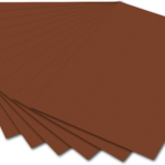 Popierius 50x70cm 300g šokolado ruda 6185+11111 FOLIA, B06-8623