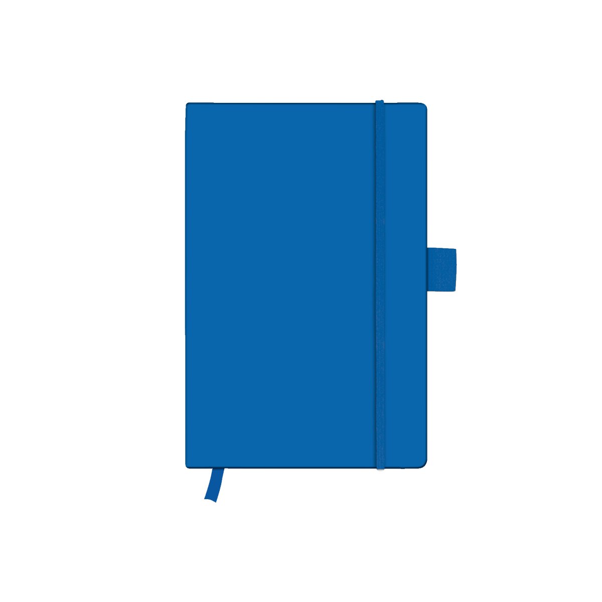 Užrašų knygutė su guma A6 96l l linija mėlyna 11369121 HERLITZ, B03-831