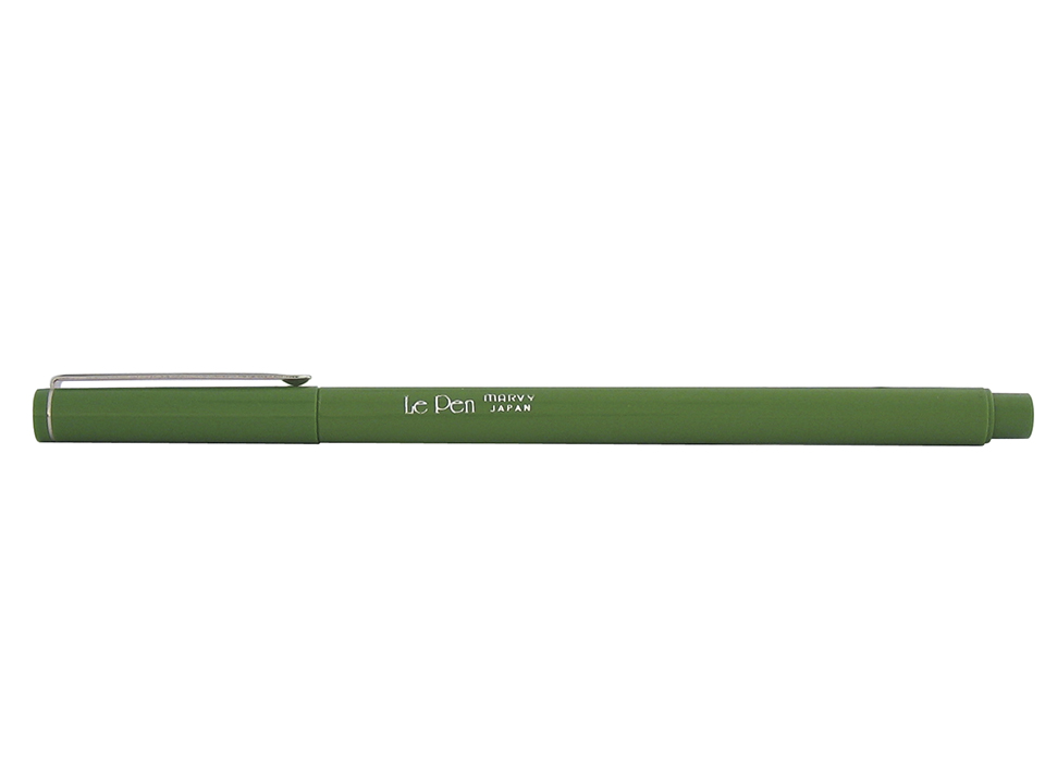 R01-650	Rašiklis, LE PEN FINELINER 0.5mm alyvuogių 4300-15 UCHIDA/12