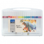 Flomasteriai 48 spalvų Acrylic Soft Brush 58158 SPR, R07-214