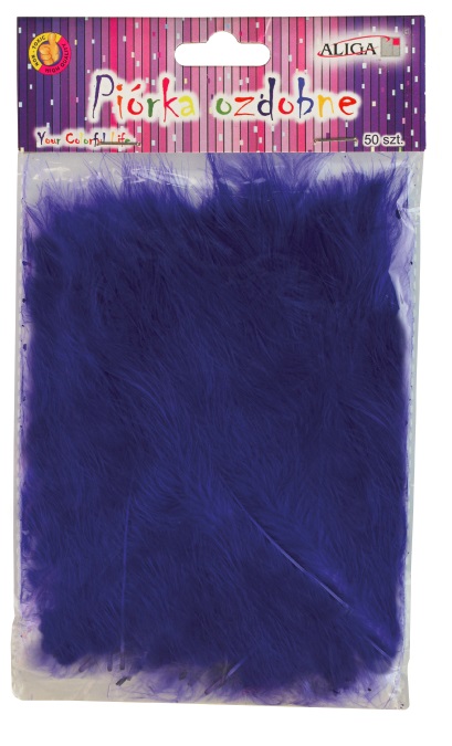 Dekoracija PLUNKSNOS 10-12cm violetinės 50 vnt, P-062 ALIGA, M10-8575