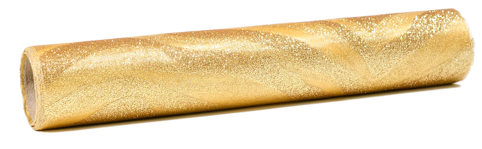 Medžiaga dekoratyvinė 24cmx3m aukso sp. SRB-2960 ALIGA, M10-3582