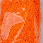 Dekoratyvinė pakavimo medžiaga oranžinė 42g. PS-10 ALIGA, B10-1254