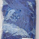 Dekoratyvinė pakavimo medžiaga tamsiai mėlyna 42g. PS-12 ALIGA, B10-1256