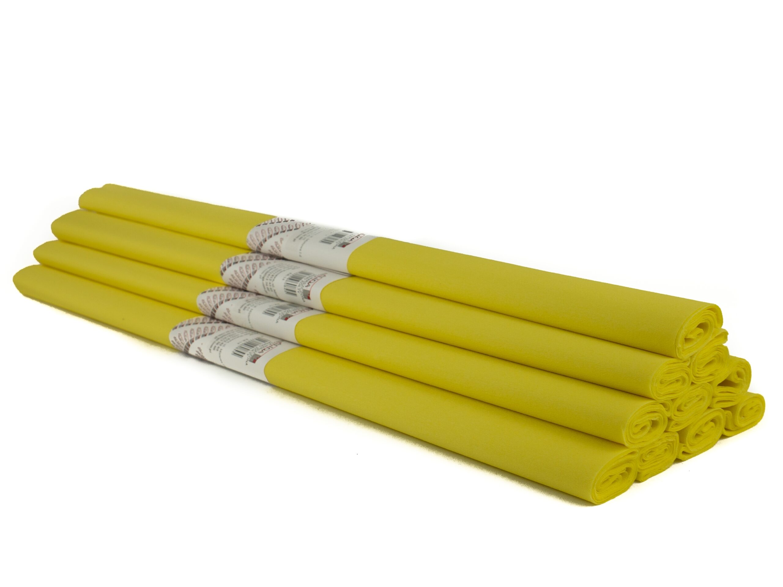Krepinis popierius 50cmx2m šviesiai geltonas KR-14 ALIGA, B06-615