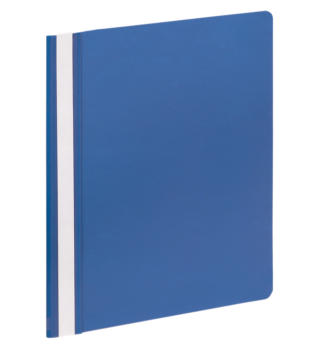 Segtuvėlis skaidriu viršeliu A4 mėlynas 120-1766 KW, D04-879