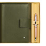 76160 OSKAR Rinkinys rašiklis+užrašų knygutė žalia G10-127