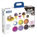 Plastilinas 6spx59g+priedai SOFT DOUGH 913306ICW MILAN, M05-076