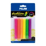 Plastilinas 6 spalvų x 11g NEON 914706N MILAN, M05-645