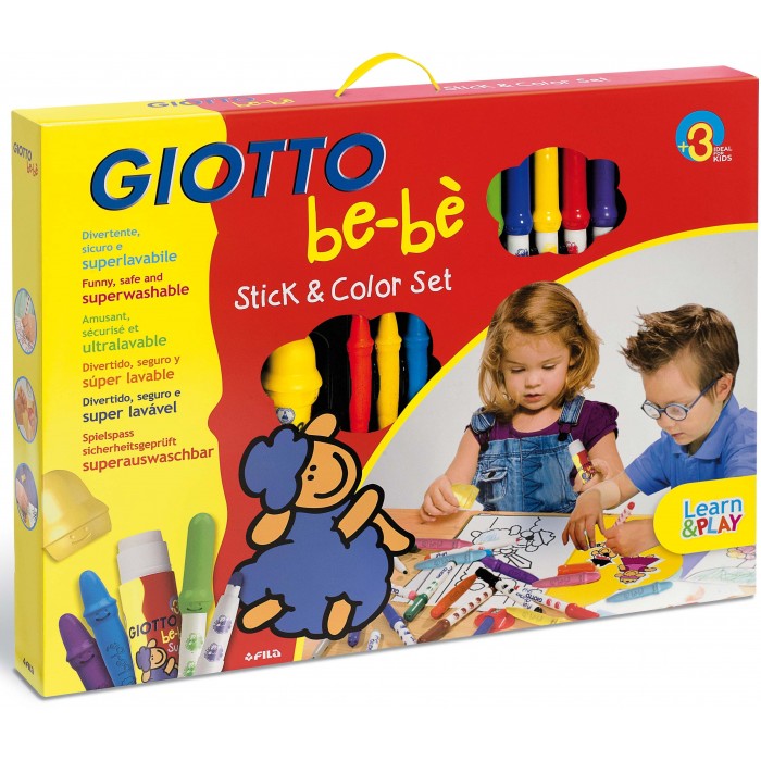 Rinkinys GIOTTO BE-BE STIC&COLOR F467100 FILA, M10-034