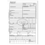 CMR blankai A4/6sl. 10kompl. LT-EN, B15-823