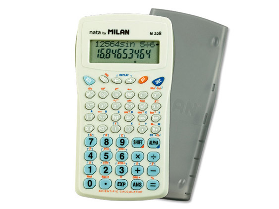 T01-199 Skaičiavimo mašinėlė (su funkcijomis) 159005BL MILAN