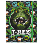 Dėklas su guma A4 3cm 3D T-REX 21494 OPTIMUM, M02-313