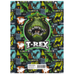 Dėklas su guma A4 3cm 3D T-REX 21494 OPTIMUM, M02-313