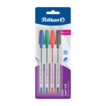 Tušinukų rinkinys 4 spalvų SOFT STICK 00804585 PELIKAN, R01-346