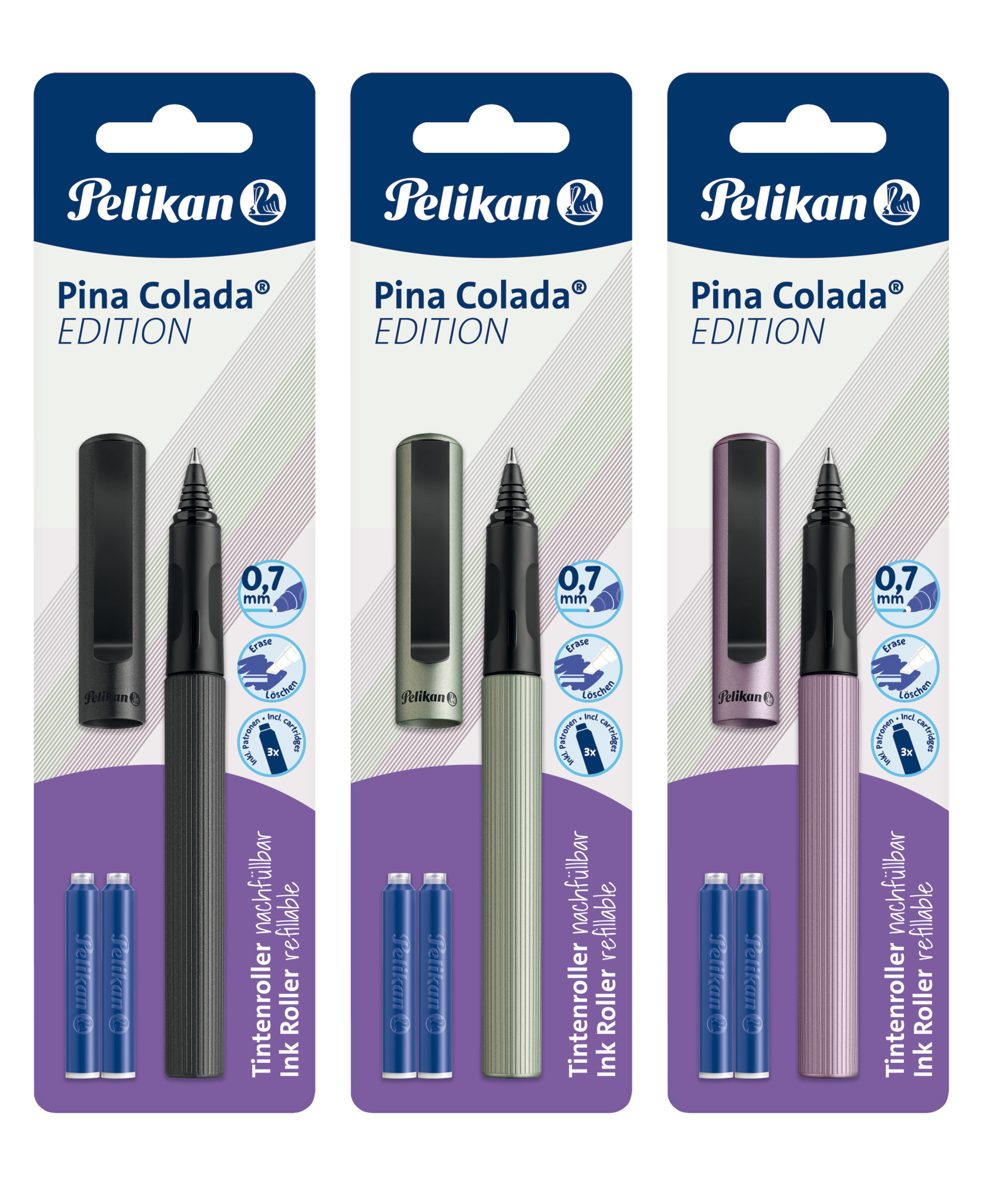 Kapsulinis rašiklis PINA COLADA įvairių spalvų 824422 PELIKAN, R04-7743
