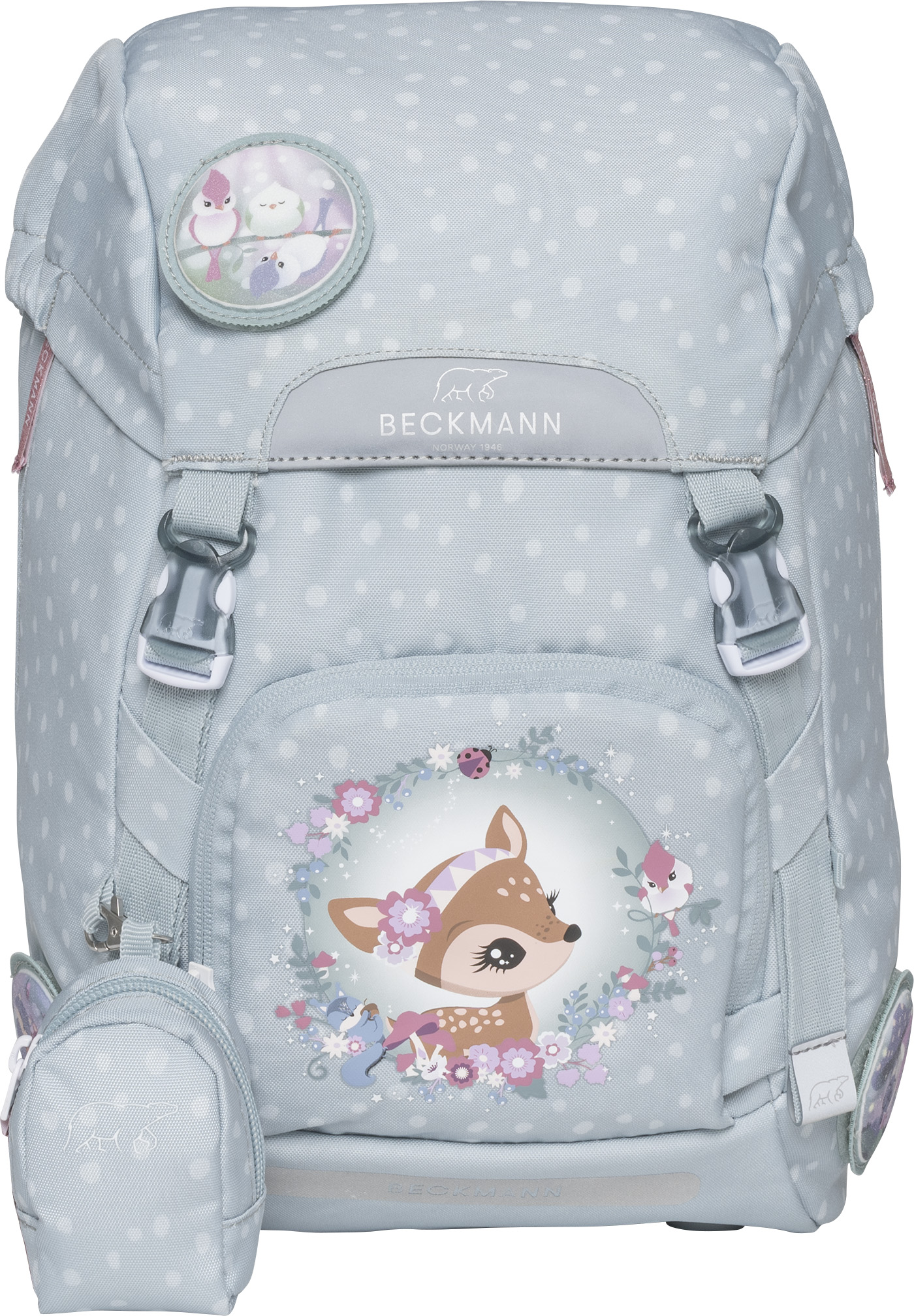 Kuprinė Classic Forest Deer Dusty Mint 110156a BECKMANN, M03-677