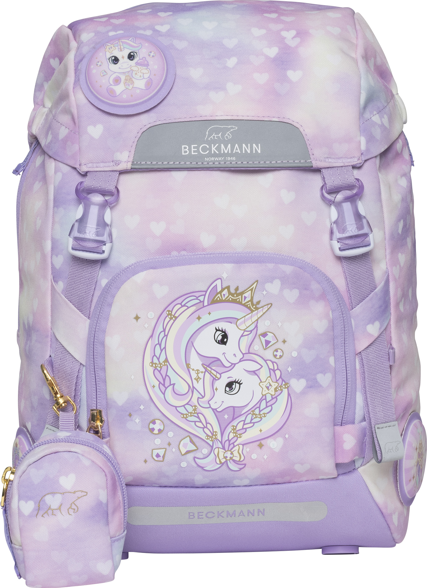 Kuprinė Classic Unicorn Princess Purple 110160a BECKMANN, M03-678