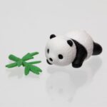 IWAKO trintukas – dėlionė „Baby Panda” Black