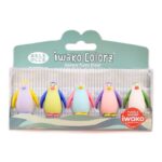 IWAKO trintukų – dėlionių rinkinys „Colorz Penguin”