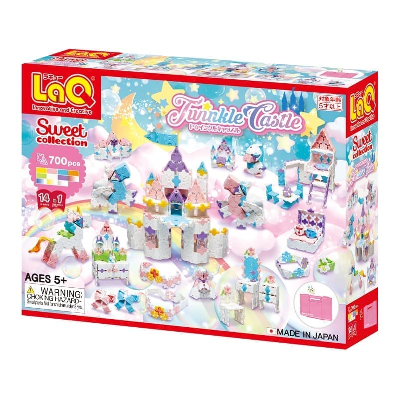 Konstruktorius LaQ „Sweet Collection Twinkle Castle”