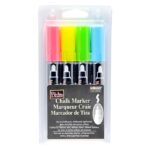 Kreidiniai markeriai Marvy Bistro Chalk Marker-A #480-4A, 4vnt.