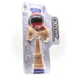 Klasikinis japoniškas žaidimas Kendama, juoda/raudona YO51441